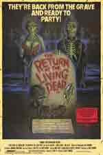 Return of the Living Dead (1985) Dir. Dan O’Bannon; Clu Gulager, James Karen, Don Calfa