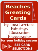 Beaches Greeting Cards
